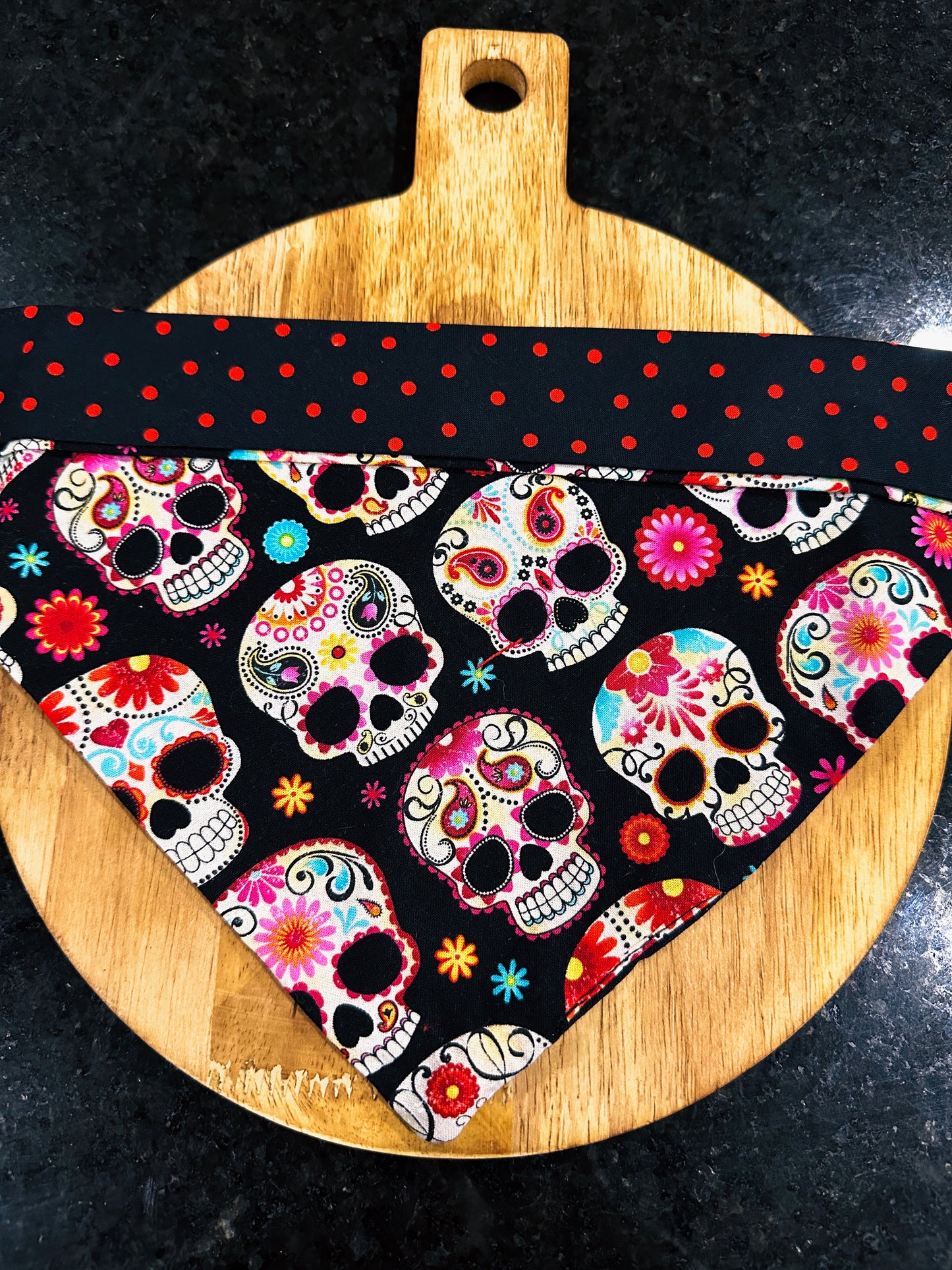 Dia De Los Muertos Dog Bandanas