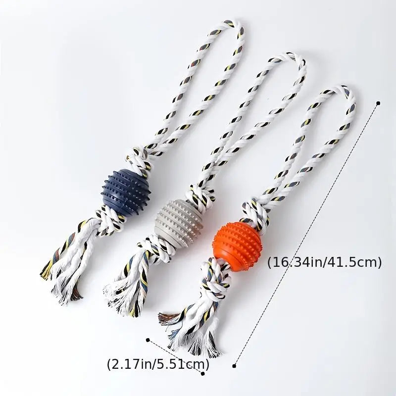 Rope & Rubber Dog Toys