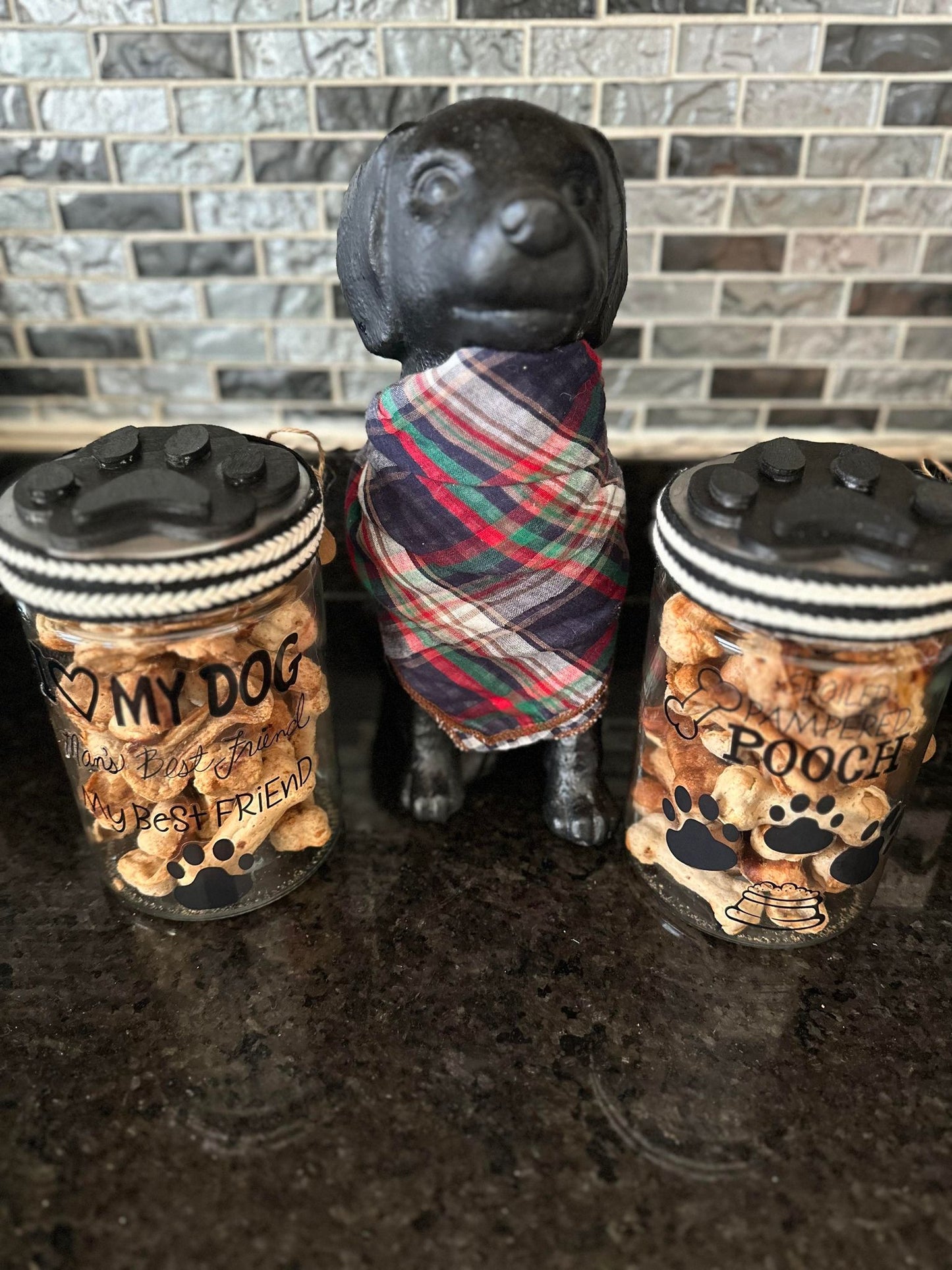 Dog Treat Jars (33.8-fl.oz)