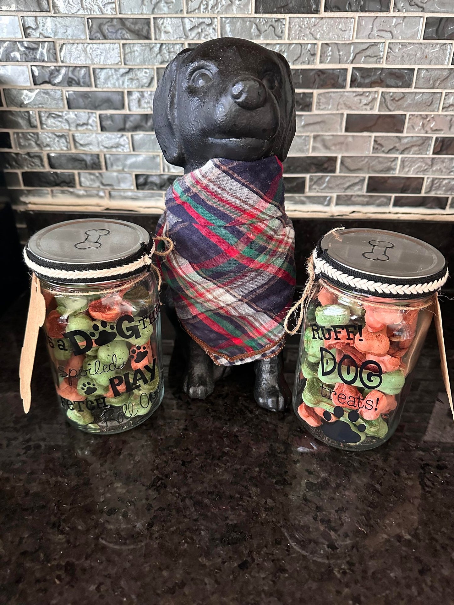 Dog Treat Jars (quart size)
