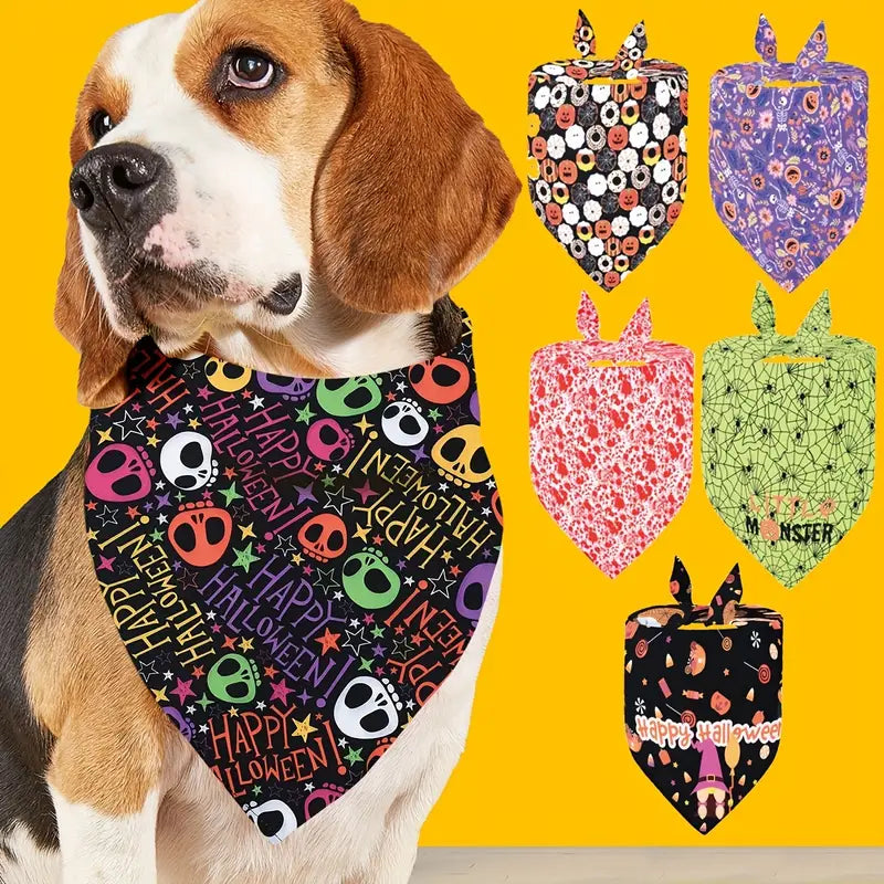 Halloween Dog Bandanas