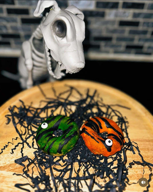 Ghoulish Doggy Donuts