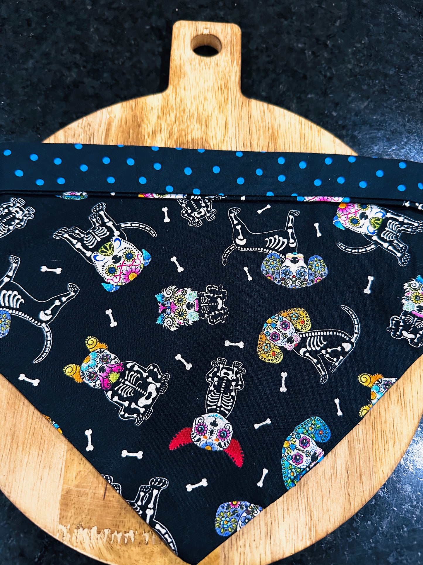 Dia De Los Muertos Dog Bandanas