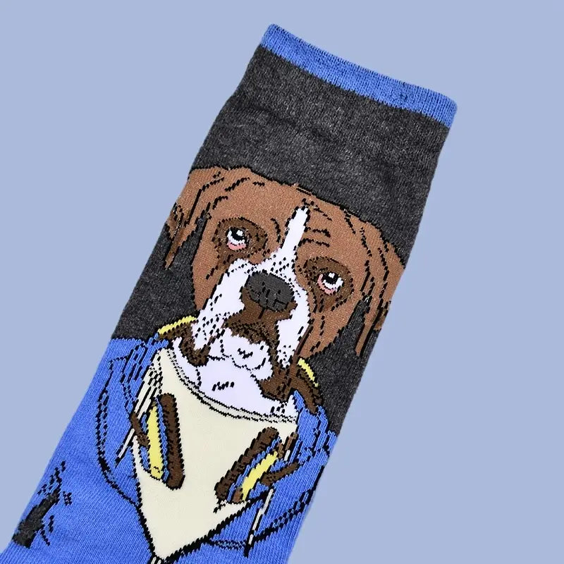 Dog Novelty Cartoon Socks