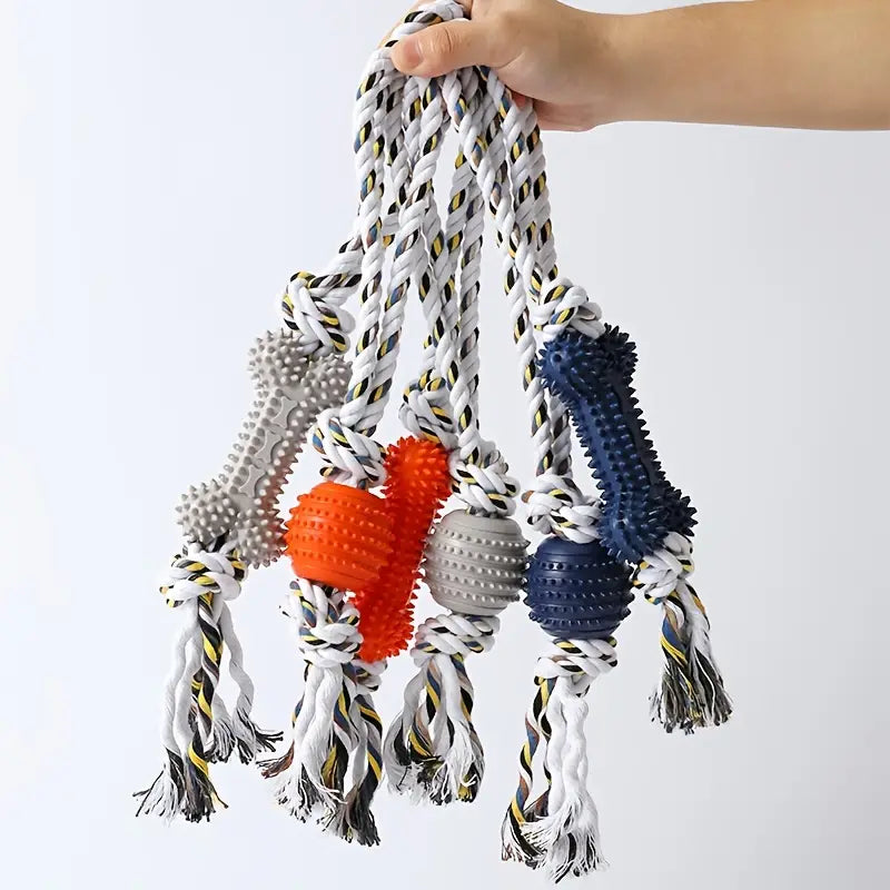 Rope & Rubber Dog Toys