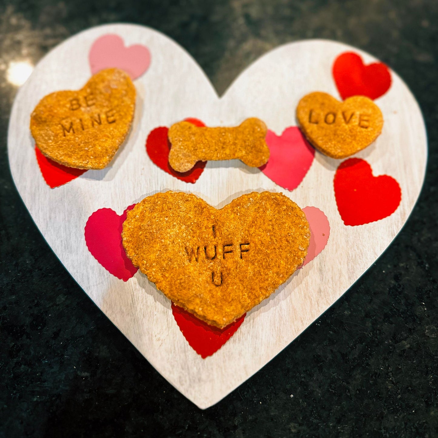 Valentine Canine Cookies