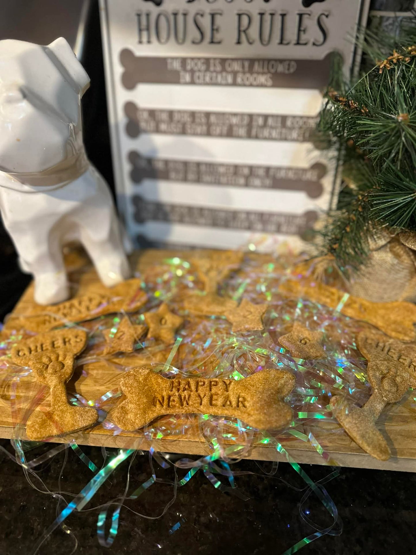 Happy New Year Canine Cookies