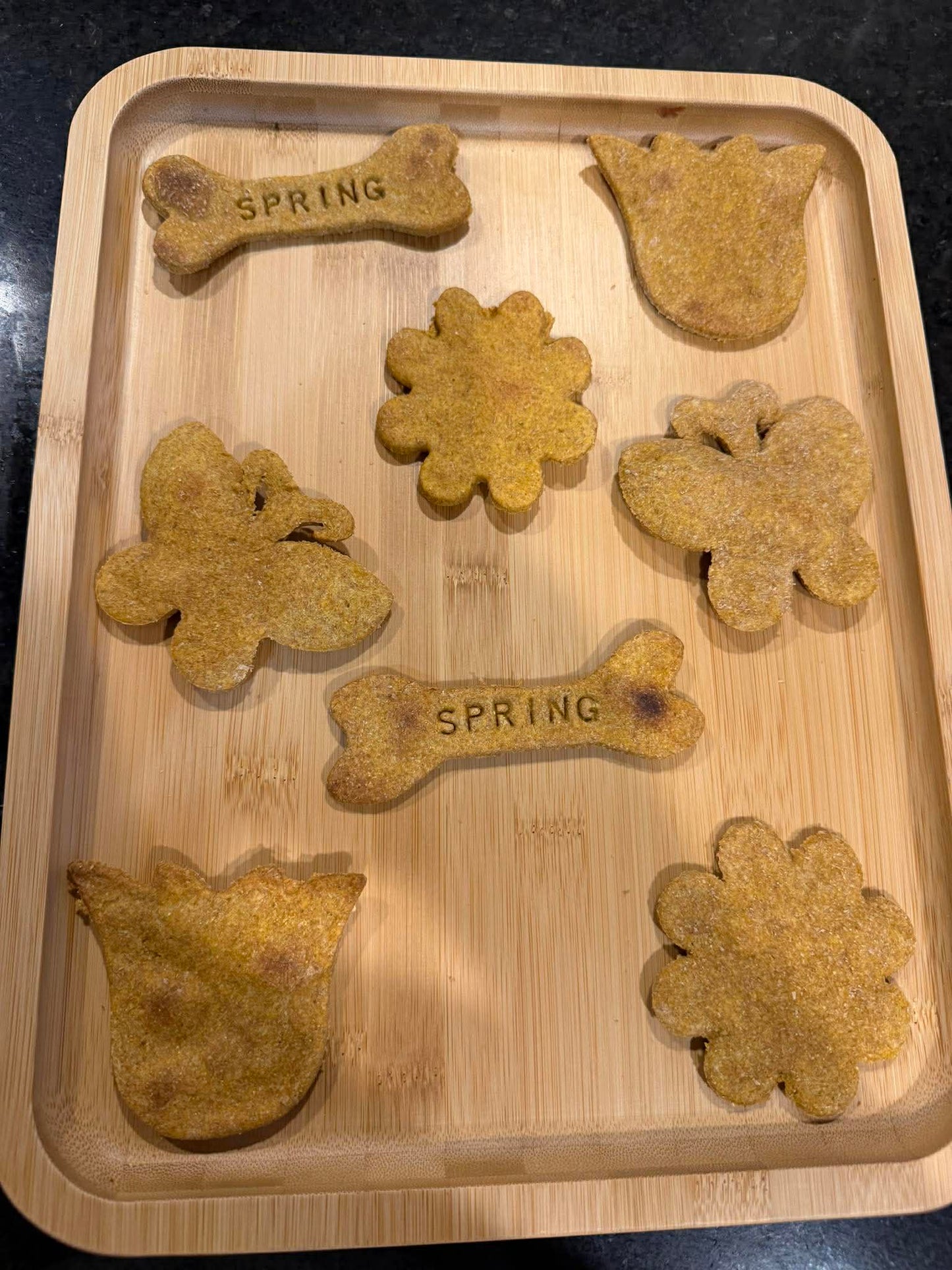 Spring Canine Cookies